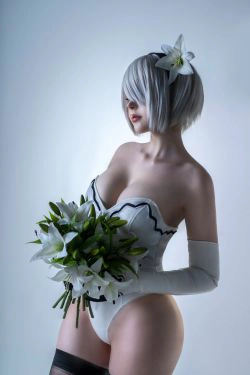 [COS福利] 国外美女SayaTheFox - 2B Floral(10P)-COS