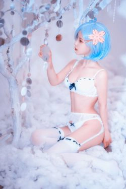 [COS福利] 美少女晕崽 - 蕾姆(30P)-COS