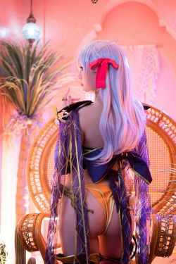 [COS福利] Coser小姐姐星之迟迟 - 秘密花园 伽摩(19P)-COS