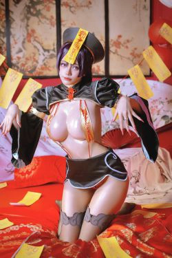 [COS福利] 日本性感萝莉Byoru - Mama Jiangshi 小僵尸(35P)-COS
