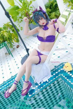 [COS福利] 千夜未来（Senya Miku）- 柴郡电子(32P)-COS