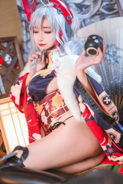 [COS福利] 微博妹子Momoko葵葵 - 欧根之和服(20P)-COS