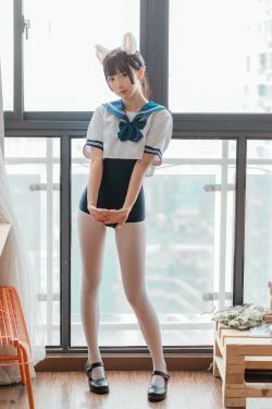 [COS福利] 可爱人气Coser面饼仙儿 - 水手服 死库水(35P)-萝莉