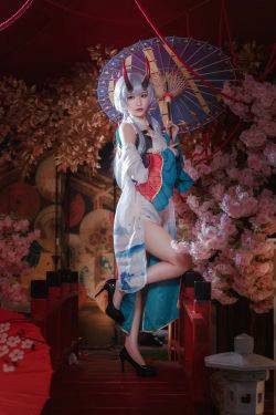 [COS福利] 动漫博主铁板烧鬼舞w - 巴御前(17P)-COS
