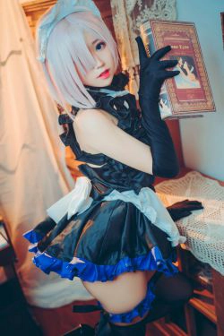 [COS福利] 猫君君MaoJun - 玛修女仆(25P)-COS