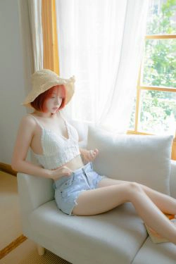 [COS福利] 疯猫ss - 草帽女孩(30P)-清纯,热裤,少女