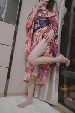 [COS福利] 萌妹子眼酱大魔王w - 和服(16P)-和服