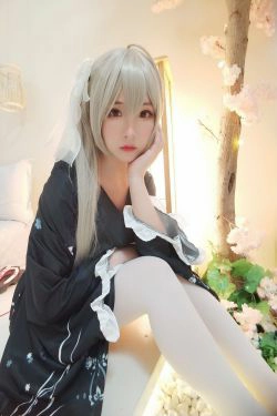 [COS福利] 二次元美女古川kagura - 穹妹和服(32P)-COS