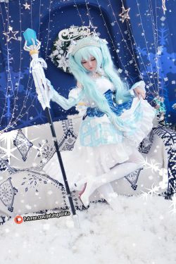 [COS福利] Coser小姐姐Potato Godzilla - Snow Miku(41P)-COS