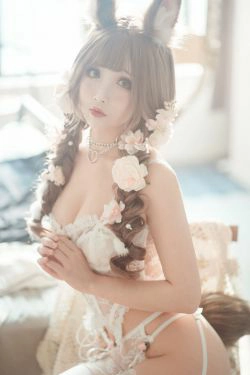 [COS福利] COS福利rioko凉凉子 - 花涧兔(35P)-兔女郎