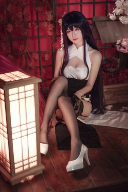 [COS福利] 小姐姐弥音音ww - 吾妻旗袍(20P)-COS