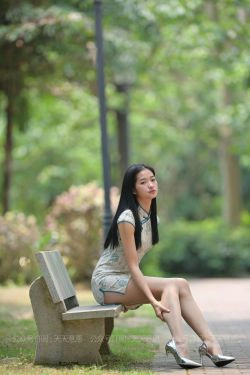 [IESS异思趣向] 丝享家 796：宁宁《绿荫旗袍秀》(61P)-旗袍,优雅