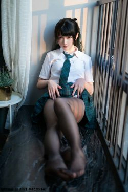 [喵糖映画] VOL.435 绿色JK(20P)-萝莉,黑丝