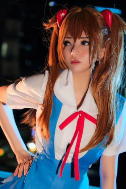 [网红COSER写真] Coser小姐姐Potato Godzilla - Asuka(23P)-COS