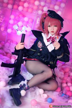 [网红COSER写真] Coser小姐姐Potato Godzilla - MP7 (Girls Frontline)(40P)-COS