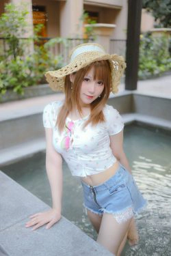 [网红COSER写真] 萌妹子Nyako喵子 - 温泉旅行(79P)-妹子,牛仔,热裤