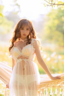 [网红COSER写真] 斗鱼米线线sama写真 - 夏日限定 吊床(52P)-薄纱,唯美