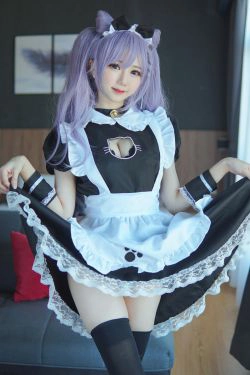 [网红COSER写真] Sally Dorasnow - Keqing Maid(52P)-COS