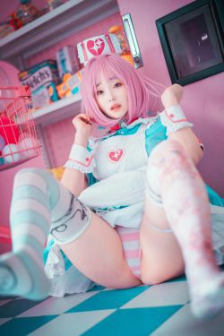 [DJAWA]  BamBi - Riamu Overdosed 写真套图(60P)-女仆,护士