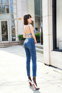 [秀人XIUREN] No.3450 果儿Victoria(50P)-牛仔,紧身裤