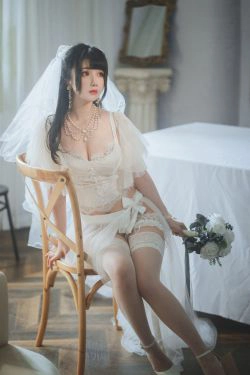 [网红COSER写真] COS福利rioko凉凉子 - 透明婚纱(37P)-婚纱,RT