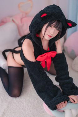 [网红COSER写真] 动漫博主Mime弥美 - 黑猫～咪咪～(22P)-猫女