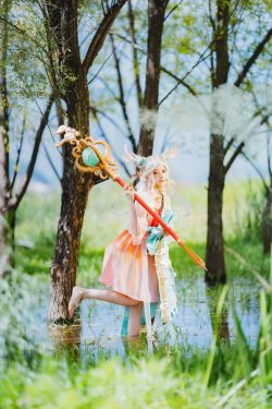 [网红COSER写真] 桜桃喵 - 小鹿(37P)-COS