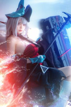 [网红COSER写真] 疯猫ss - 浊心斯卡蒂(18P)-COS