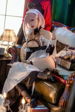 [网红COSER写真] 起司块wii写真 - 宫本武藏 女仆(51P)-COS