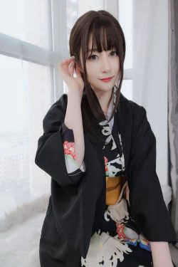 [网红COSER写真] Coser小姐姐白银 - 和服下的秘密(50P)-和服