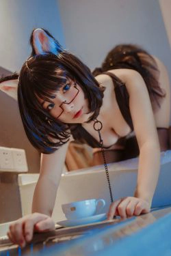 [网红COSER写真] yuuhui玉汇 - 猫猫头黑裙子(10P)-猫女
