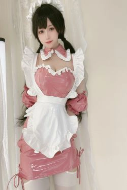 [网红COSER写真] 动漫博主小仓千代w - 粉色漆皮女仆(29P)-xiong,厨娘