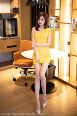 [美媛馆MyGirl] Vol.579 绮里嘉Carina(90P)-超短裙,肉丝,美腿