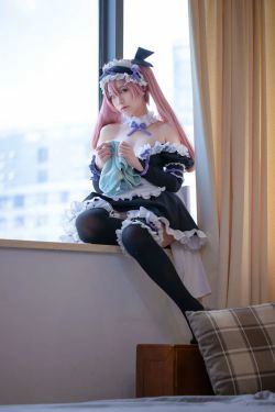 [网红COSER写真] 动漫博主G44不会受伤 - lade女仆(27P)-女仆