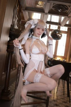 [网红COSER写真] 动漫博主水淼aqua - 碧蓝航线 可畏 礼服(45P)-xiong,COS