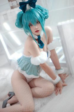 [网红COSER写真] 疯猫ss - miku初音兔女郎(25P)-COS