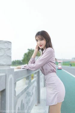 [秀人XiuRen] No.3925 陆萱萱(80P)-超短裙,风骚