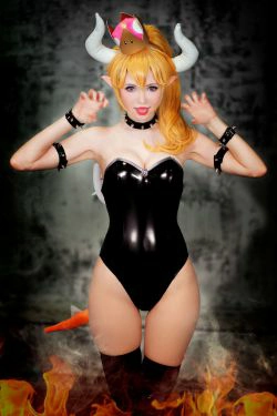 [福利COS] Peach milky - Bowsette(10P)-COS