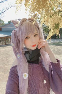 [福利COS] Peach milky - Keqing Genshin Impact(114P)-COS