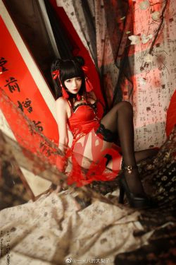 [福利COS] 一米八的大梨子 - 时崎狂三新春旗袍(12P)-COS