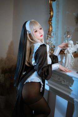 [福利COS] 白嫩美少女鬼畜瑶 - 修女(47P)-COS