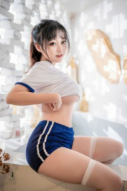[福利COS] 奇行家狗崽 - 浴场的体操服(48P)-体操