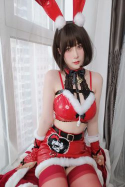 [网红COS] Coser小姐姐白银 - Merry Christmas(24P)-圣诞