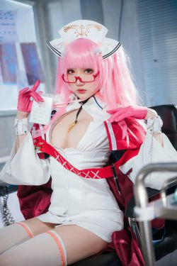 [网红COS] Coser瓜希酱福利 - 英仙座护士(20P)-COS