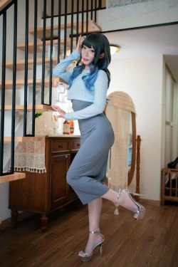 [网红COS] 动漫博主Money冷冷 - 吉他少女(120P)-翘臀,福利