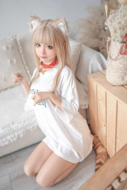 [网红COS] 动漫博主蠢沫沫 - 黄豆粉(140P)-猫女