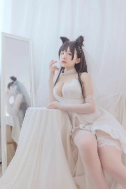 [网红COS] 阿半今天很开心 - 爱宕婚纱(36P)-婚纱,COS