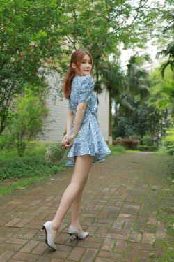 [IESS异思趣向]  模特：紫薇《卖花的小女孩》(76P)-肉丝,连衣裙