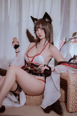 [福利COS] 人气Coser二佐Nisa - 碧蓝 天城泳装(16P)-猫女,COS