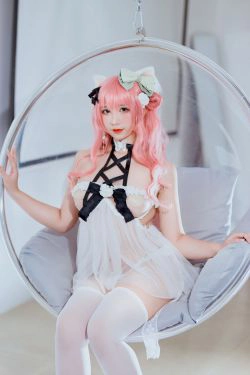 [福利COS] 动漫博主九曲Jean - 粉发妹妹(38P)-COS